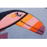 Tapis rond enfant en polyester Toucan Esprit