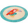 Tapis rond enfant en polyester Toucan Esprit