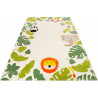 Tapis enfant rectangle animal beige Safari Esprit