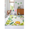 Tapis enfant rectangle animal beige Safari Esprit