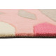 Tapis floral en polyester design Flower Capsul Esprit