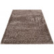 Tapis à longues mèches rectangle uni City Glam Esprit