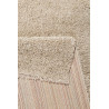 Tapis uni rectangle à longues mèches Live Nature Esprit