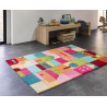 Tapis multicolore pour chambre enfant Poppy Town Smart Kids