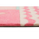 Tapis enfant animal rectangle Fruity Flamingo Smart Kids