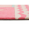 Tapis enfant animal rectangle Fruity Flamingo Smart Kids