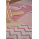 Tapis enfant animal rectangle Fruity Flamingo Smart Kids