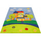 Tapis multicolore enfant rectangle Villa Villakulla Smart Kids