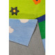 Tapis multicolore enfant rectangle Villa Villakulla Smart Kids