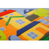 Tapis multicolore enfant rectangle Villa Villakulla Smart Kids