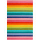 Tapis enfant rayure multicolore Rainbow Stripes Smart Kids