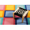 Tapis de chambre enfant carré coloré Domino Day Smart Kids