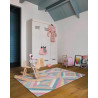 Tapis enfant graphique Funky Kaleidoscope Smart Kids