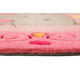 Tapis pour fille rose Lotti Queen Smart Kids