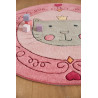 Tapis pour fille rose Lotti Queen Smart Kids