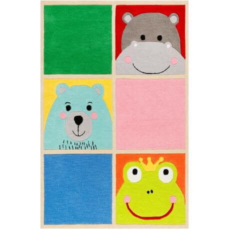 Tapis enfant animal What's Up!? Smart Kids