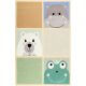 Tapis enfant animal What's Up!? Smart Kids