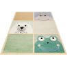 Tapis enfant animal What's Up!? Smart Kids