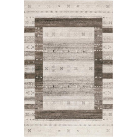 Tapis ethnique gris rectangle Igor Wecon Home