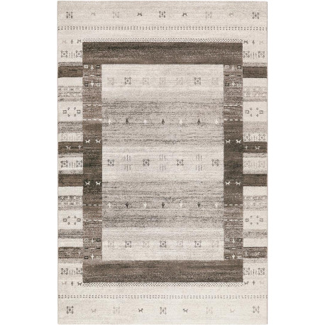 Tapis ethnique gris rectangle Igor Wecon Home