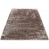 Tapis rectangle à longues mèches uni Shiny Touch Wecon Home