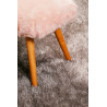 Tapis rectangle à longues mèches uni Shiny Touch Wecon Home