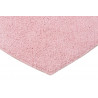 Tapis lavable en machine rose enfant Happy Heart Lorena Canals