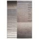 Tapis Deladeco aux velours fin pour salon taupe Roulotte