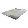 Tapis Deladeco aux velours fin pour salon taupe Roulotte