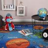 Tapis plat pour chambre d'enfant multicolore Solar