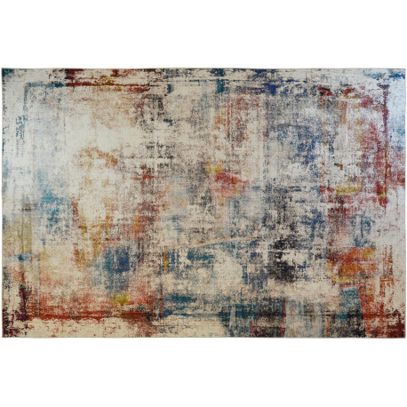 Tapis design multicolore lavable en machine Cosenza