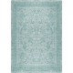 Tapis vintage lavable en machine rayé Viterbe