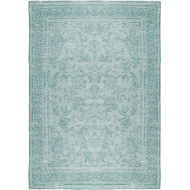 Tapis vintage lavable en machine rayé Viterbe