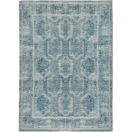 Tapis rayé vintage lavable en machine rectangle Basilicate