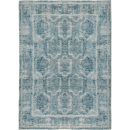 Tapis rayé vintage lavable en machine rectangle Basilicate