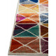 Tapis design à poils courts multicolore Ercolano