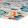 Tapis floral moderne rectangle Nazio