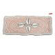 Tapis en laine marron ethnique lavable en machine Bracelet