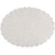 Tapis oval enfant lavable en machine en coton Pinecone