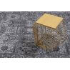 Tapis vintage anthracite pour salon Fresh Bachtiar