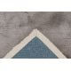 Tapis shaggy en polyester doux uni Heaven