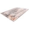 Tapis en acrylique avec franges design rectangle Trocadero