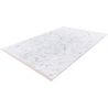 Tapis marbré avec franges design lavable en machine Braganca