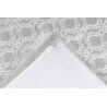Tapis baroque avec franges lavable en machine Real