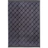 Tapis baroque avec franges lavable en machine Real