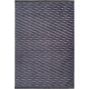 Tapis lavable en machine contemporain avec franges Branco