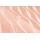 Tapis lavable en machine contemporain avec franges Branco