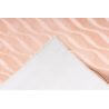 Tapis lavable en machine contemporain avec franges Branco
