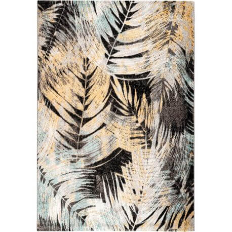 Tapis floral rectangle intérieur design Faro