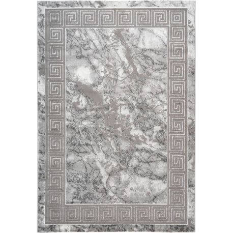 Tapis brillant marbré baroque intérieur Skara